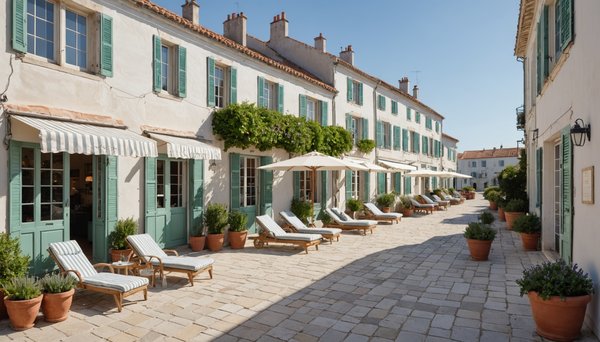 Découvrez la magie des hôtels de l'île de Ré