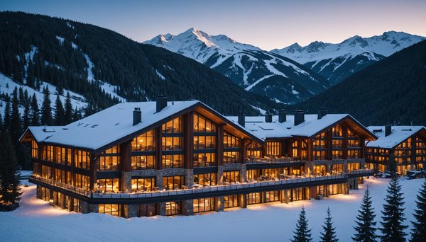 Ski : les meilleurs hôtels de luxe au pied des pistes
