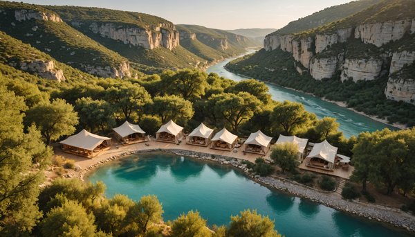 Vivez l'expérience du glamping : Sélection des meilleurs campings de luxe en Ardèche Sud